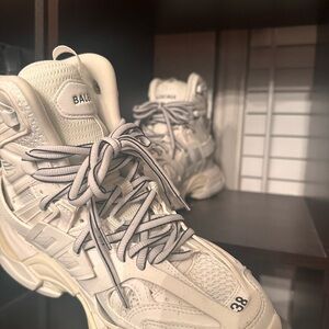 Balenciaga Cream Sneakers